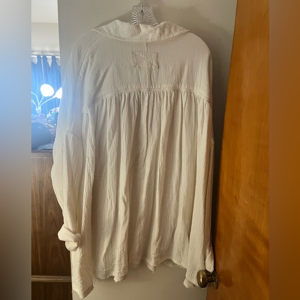 We the Free Oversized Shirt Large - Picture 2 of 5